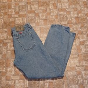 Wrangler Light Blue Relaxed Jeans 31x30 Jeans